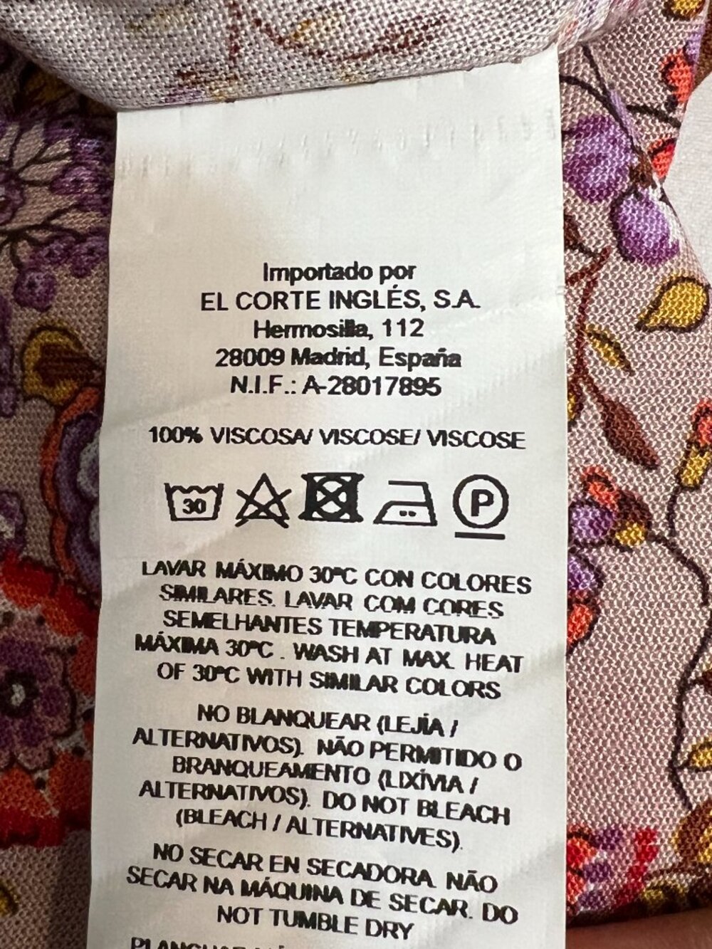 Southern Cotton Floral Boho Maxi Dress Medium Pink Brown Tiered Prairie Cottagec - Picture 6 of 8